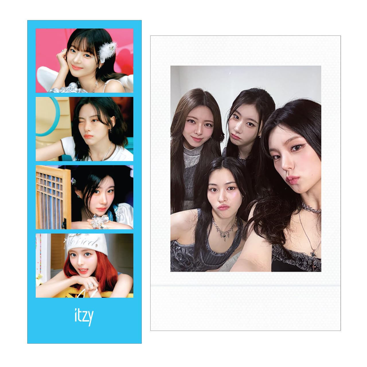 Real Set 4Cut Photo 2Sheet Polaroid 10Sheet Insenekko 10 Instax style trading Real Set K-STAR + (2 + cards) (ITZY 01)
Real Set 4Cut Photo 2Sheet Polaroid 10Sheet Insenekko 10 Instax style trading Real Set K-STAR + (2 + cards) (ITZY 01)