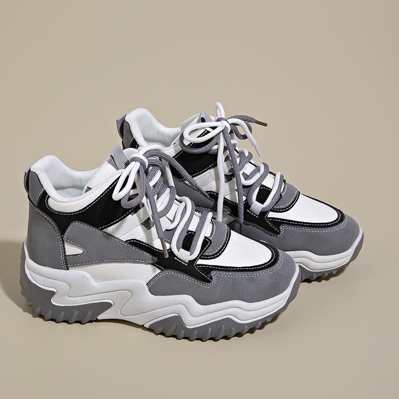 Women s Shoes Breathable High-top Sneakers Korean Platform Height-increasing Casual Dad Trend Show Leg Length But Not Tired 38
Women s Shoes Breathable High-top Sneakers Korean Platform Height-increasing Casual Dad Trend Show Leg Length But Not Tired 38