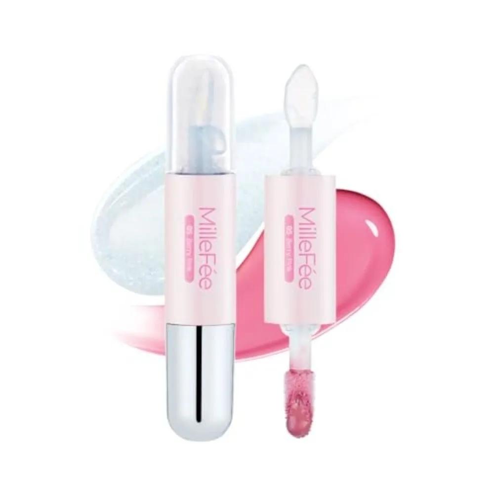 MilleFee Idol 2 in 1 Lip Tint 05 Berry Pink 2-Piece Set 2-piece set
MilleFee Idol 2 in 1 Lip Tint 05 Berry Pink 2-Piece Set 2-piece set