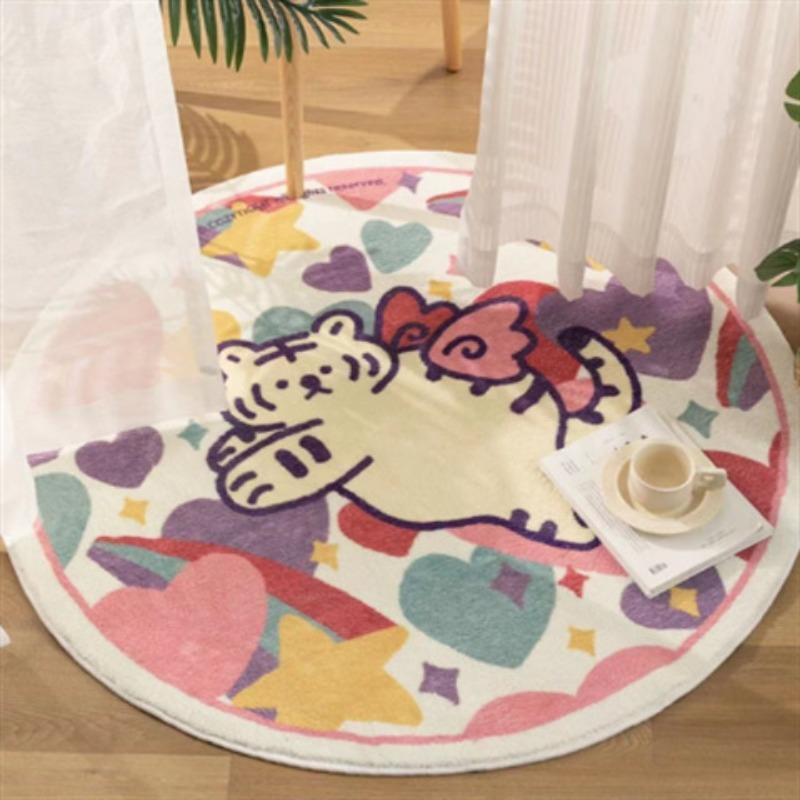 Ковер для спальни Плюшевый Мультяшный Декор Комната Девочки Покрывало на Кровать Гардеробная Гостиная Толстый Имитация Кашемира Круглый Коврик 40 * 40Cm
Ковер для спальни Плюшевый Мультяшный Декор Комната Девочки Покрывало на Кровать Гардеробная Гостиная Толстый Имитация Кашемира Круглый Коврик 40 * 40Cm