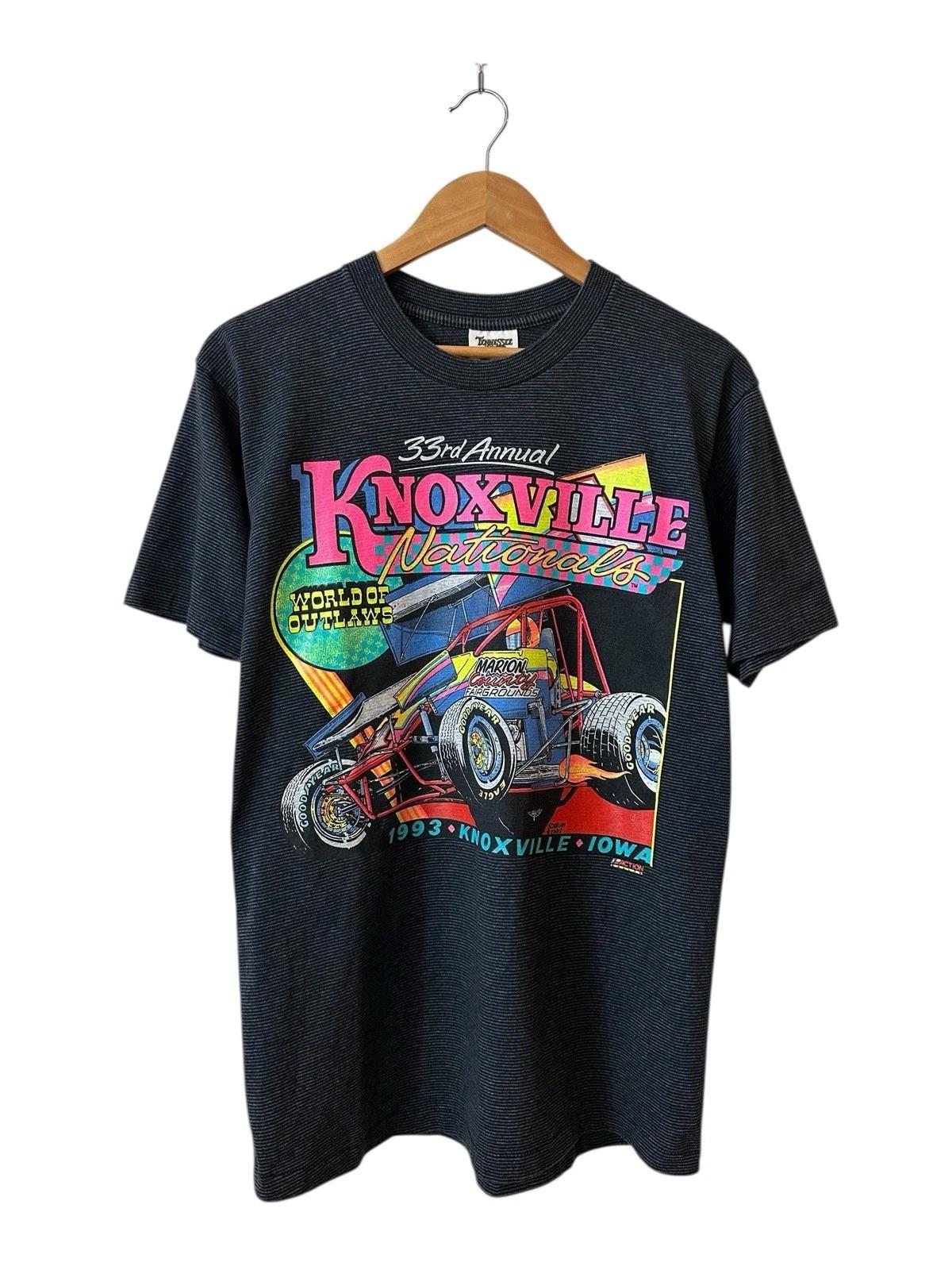 Vintage Knoxville Nationals Racing T Shirt Men’s Small Iowa 90’s Striped 1993 L
Vintage Knoxville Nationals Racing T Shirt Men’s Small Iowa 90’s Striped 1993 L