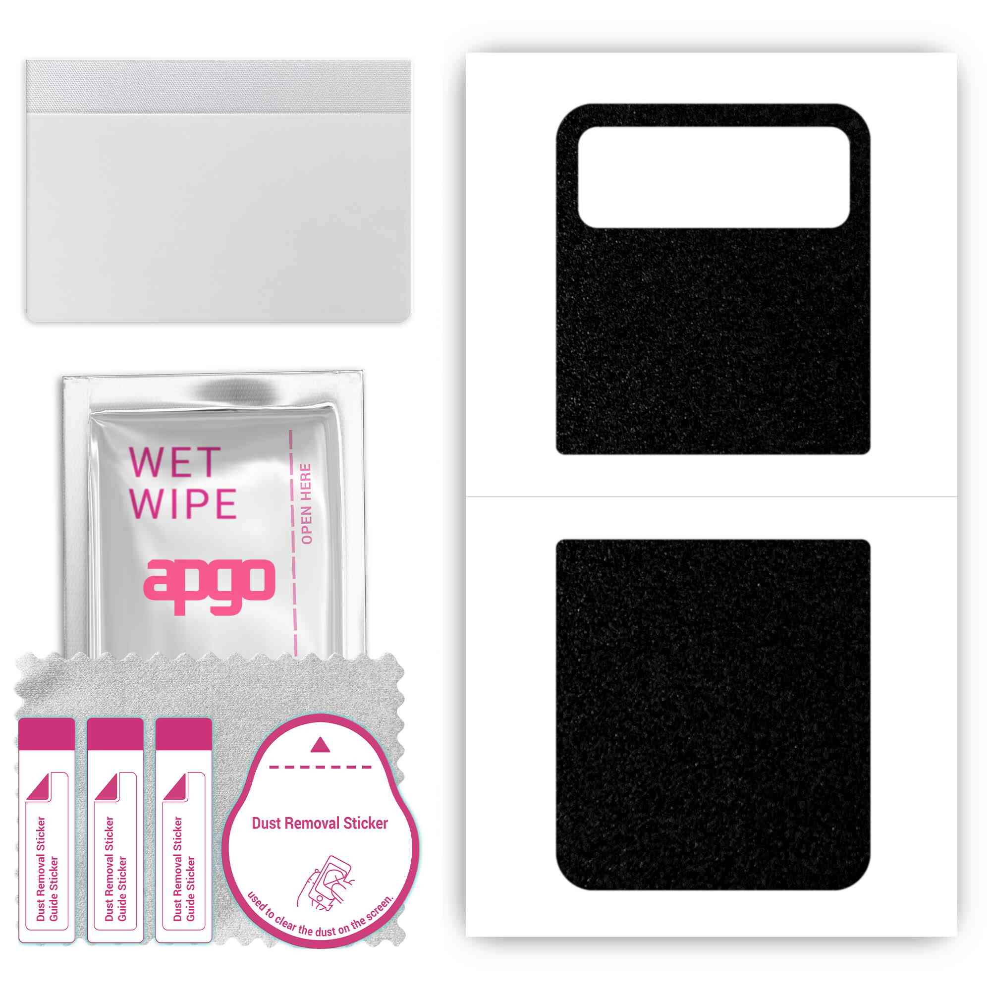 apgo Protective Skin Sticker for the back compatible with Motorola Razr 2023, Wrap Film, Foil, Vinyl - Pattern Matte Black
apgo Protective Skin Sticker for the back compatible with Motorola Razr 2023, Wrap Film, Foil, Vinyl - Pattern Matte Black