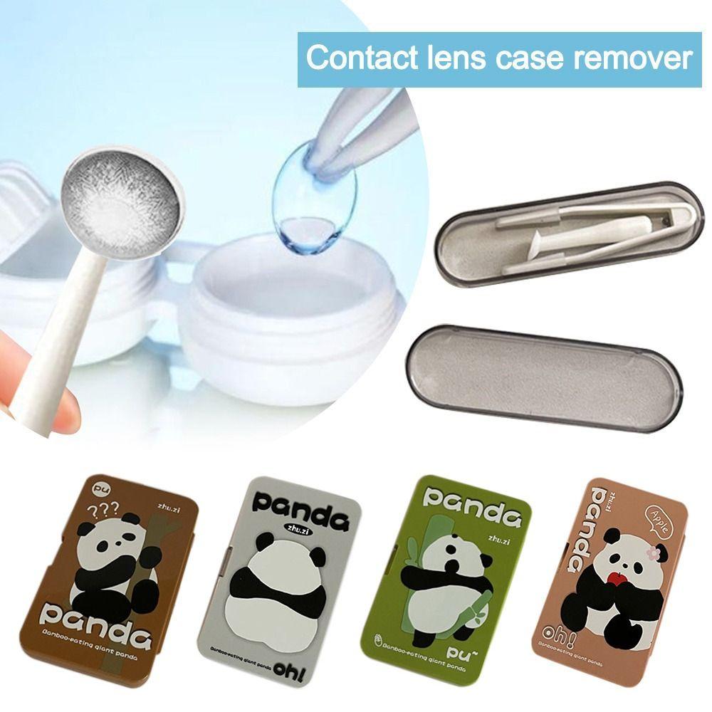 Panda Contact Lenses Tweezers Suction Stick with Mirror Meitong Clip Stick Tweezers Women Men
Panda Contact Lenses Tweezers Suction Stick with Mirror Meitong Clip Stick Tweezers Women Men