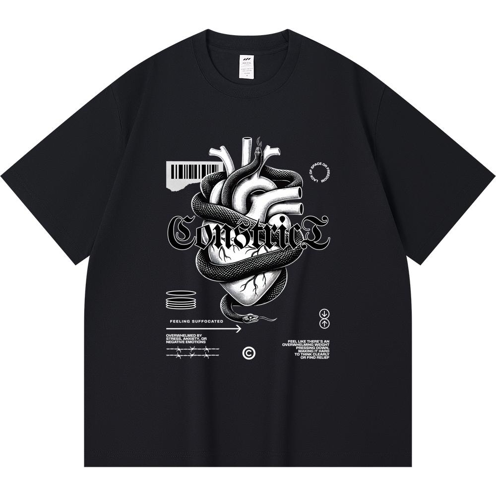 230GSM 100% Cotton T-Shirt Constrict Print Tees Funny Harajuku Style Combed Cotton Tshirt XS абрикосовый
230GSM 100% Cotton T-Shirt Constrict Print Tees Funny Harajuku Style Combed Cotton Tshirt XS абрикосовый