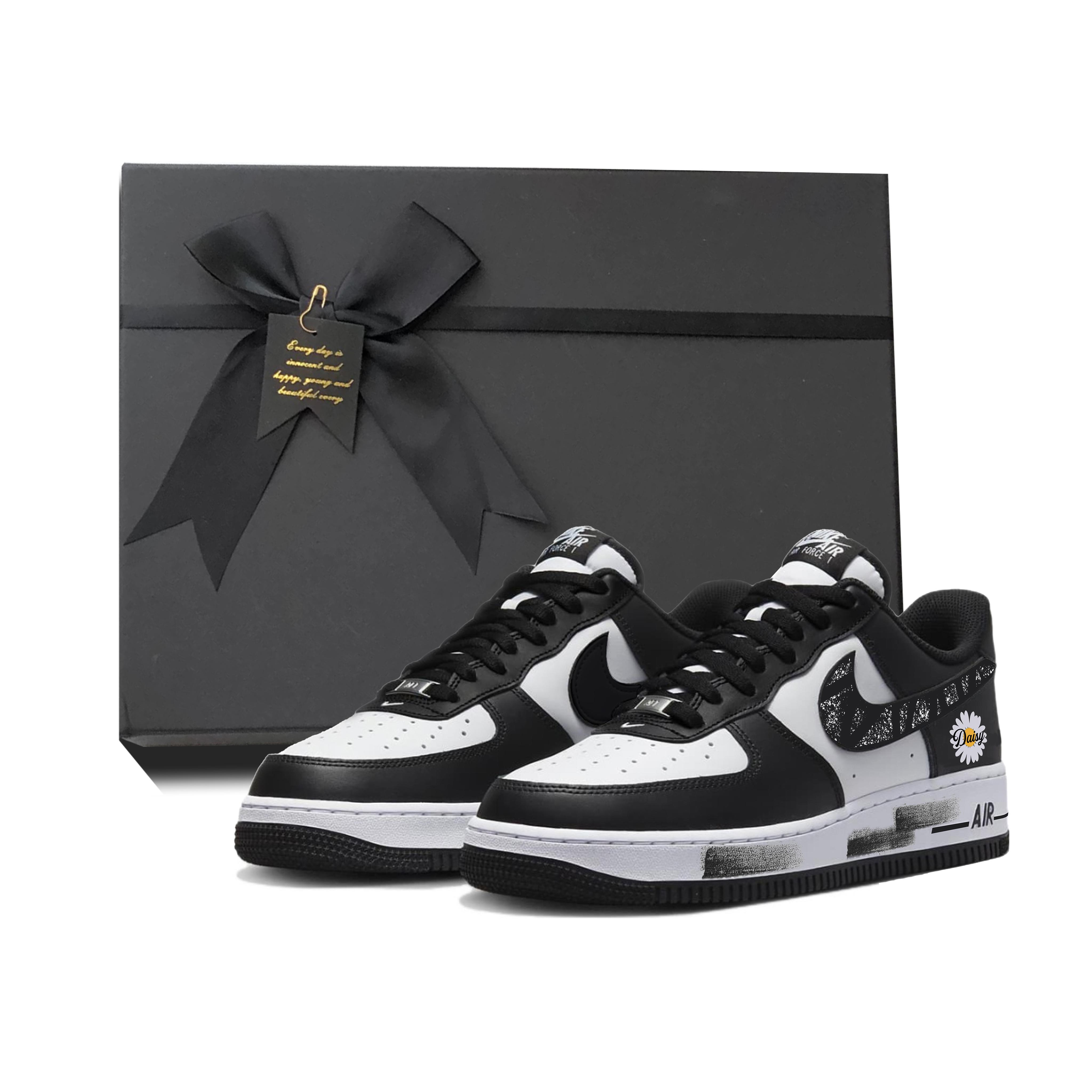 Nike Air Force 1 Panda Black White, Star Dot Daisy, Classic And Versatile Coverage Abrasion Resistant Balance Low top DV0788-001(Team384-S-BOX) 42.5
Nike Air Force 1 Panda Black White, Star Dot Daisy, Classic And Versatile Coverage Abrasion Resistant Balance Low top DV0788-001(Team384-S-BOX) 42.5