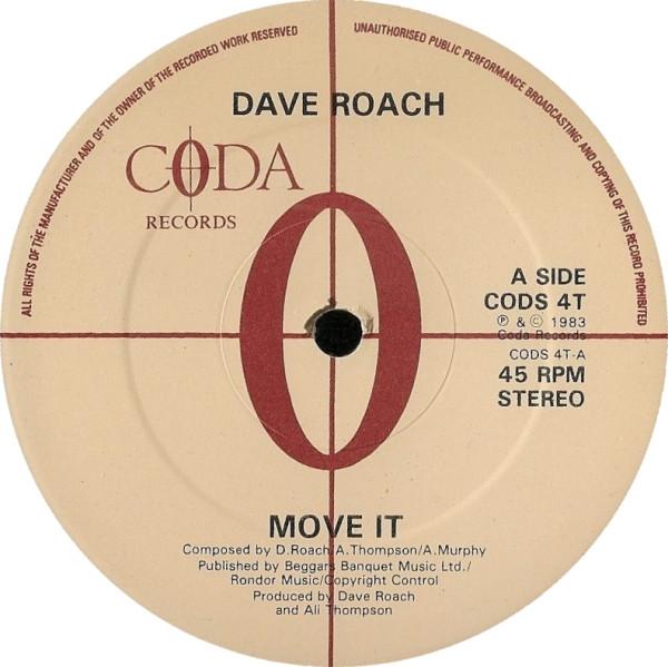 12inch Record DAVID ROACH - Move It / Running With The River CODS4T Coda Records 1984 UK Jazz Used
12inch Record DAVID ROACH - Move It / Running With The River CODS4T Coda Records 1984 UK Jazz Used