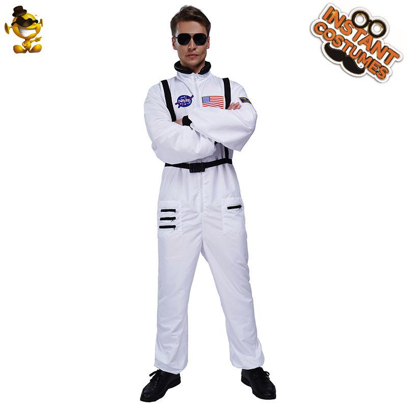 Halloween Adult Male Astronaut Cosplay Costume Big Men s Spaceflight Spacesuit Performance Costume One size fits all
Halloween Adult Male Astronaut Cosplay Costume Big Men s Spaceflight Spacesuit Performance Costume One size fits all