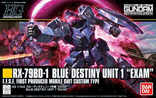Bandai Hobby HGUC 1/144 Blue Destiny Unit1 Экзамен Мисс Гандам: Фигурка из набора «Голубая судьба»
Bandai Hobby HGUC 1/144 Blue Destiny Unit1 Экзамен Мисс Гандам: Фигурка из набора «Голубая судьба»