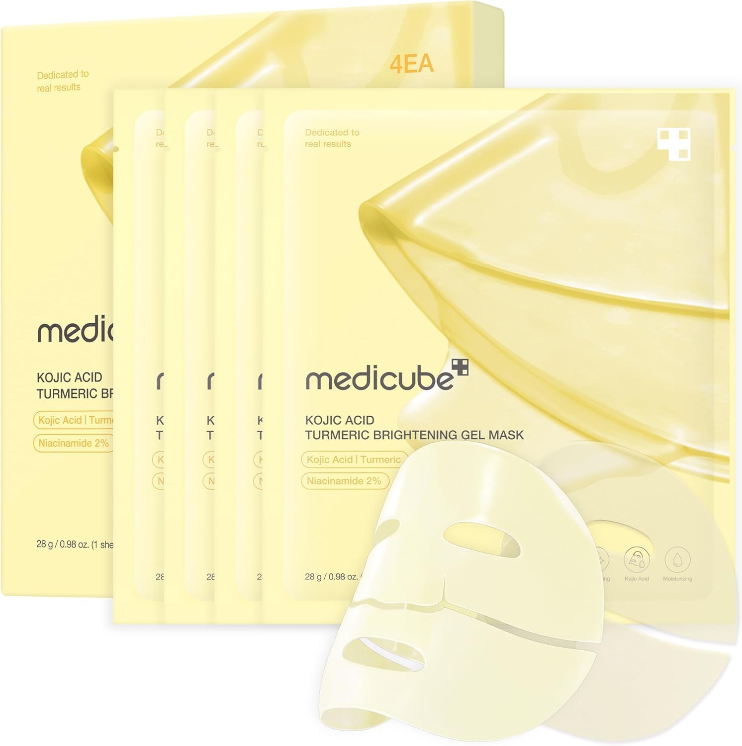 Medicube Маска-гель с койевой кислотой и куркумой 4 листа Упаковка гелевых масок Ночной уход Куркума Упругость Эластичность Сияющая кожа Увлажнение Пухлая кожа Длительное действие 
Medicube Маска-гель с койевой кислотой и куркумой 4 листа Упаковка гелевых масок Ночной уход Куркума Упругость Эластичность Сияющая кожа Увлажнение Пухлая кожа Длительное действие