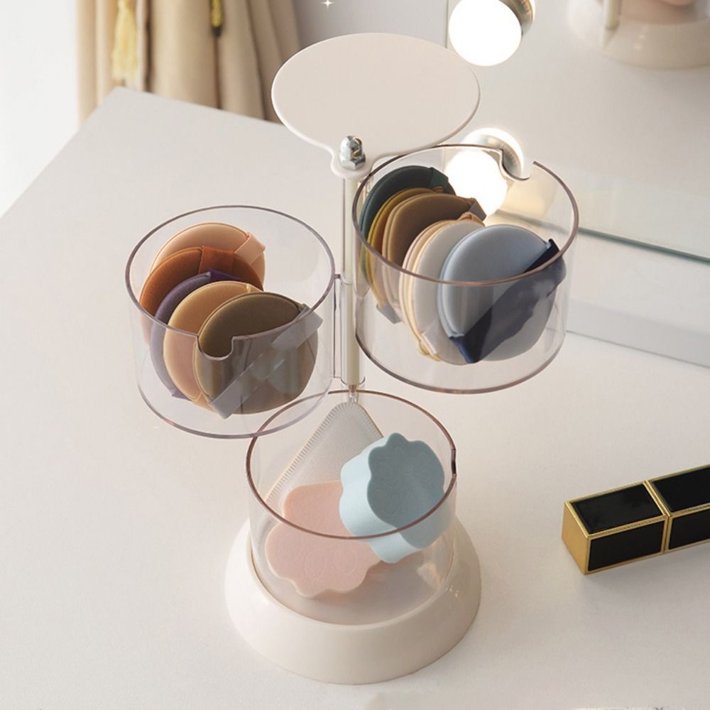Dust-proof Powder Puff Storage Box 2/3/4 Layers Multi-layer Cosmetic Cotton Rack Jewelry
Dust-proof Powder Puff Storage Box 2/3/4 Layers Multi-layer Cosmetic Cotton Rack Jewelry