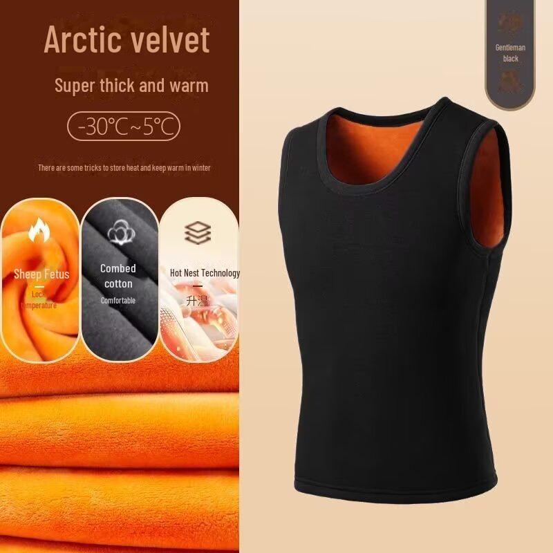 Мужской ультра-толстый теплый жилет - супермягкий, на бархатной подкладке, зимний базовый слой жилета 2XL темно-синий
Мужской ультра-толстый теплый жилет - супермягкий, на бархатной подкладке, зимний базовый слой жилета 2XL темно-синий