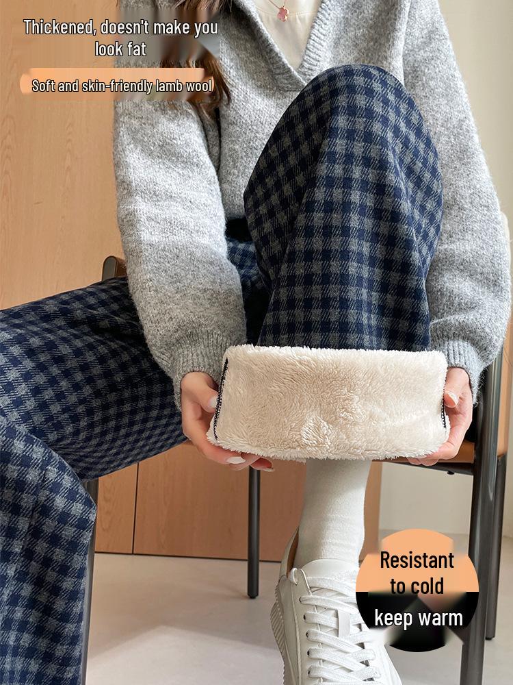 Women s Plaid Fleece-Lined Winter Pants, Slimming, Loose Fit, Korean Style, Versatile Wide-Leg Design 6XL
Women s Plaid Fleece-Lined Winter Pants, Slimming, Loose Fit, Korean Style, Versatile Wide-Leg Design 6XL