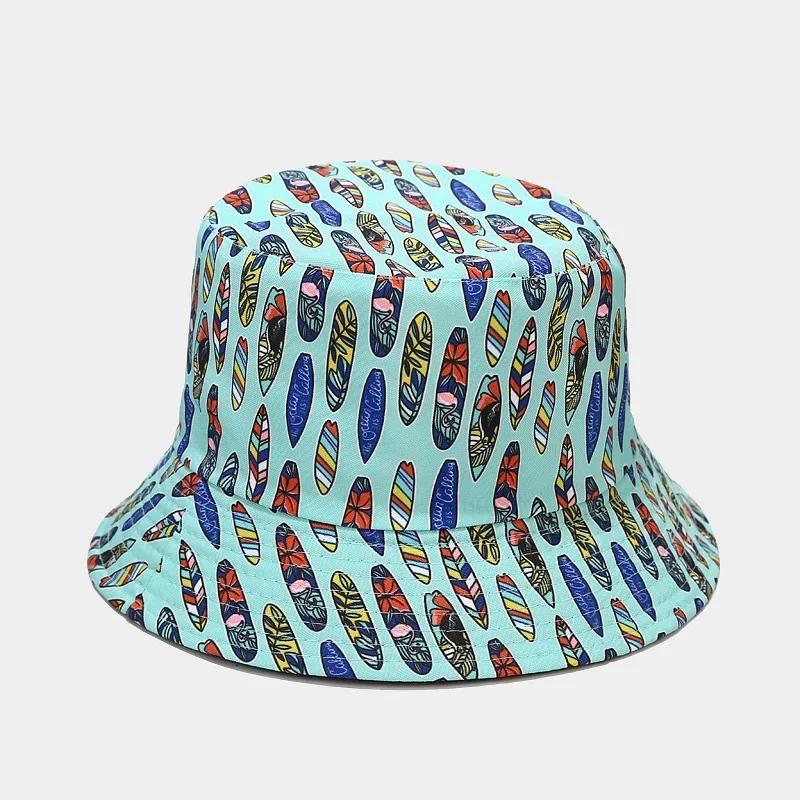 Spring and Summer Cotton Cartoon Print Bucket Hat Fisherman Hat Outdoor Travel Sun Cap for Men and Women 320 небо синє кольору
Spring and Summer Cotton Cartoon Print Bucket Hat Fisherman Hat Outdoor Travel Sun Cap for Men and Women 320 небо синє кольору