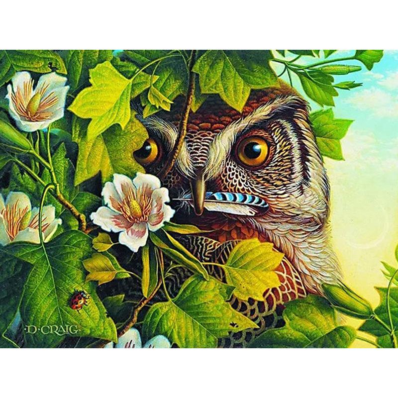 5D DIY Алмазная картина Сова Квадратная/круглая Алмазная вышивка Подарок или украшениеbed 
5D DIY Алмазная картина Сова Квадратная/круглая Алмазная вышивка Подарок или украшениеbed