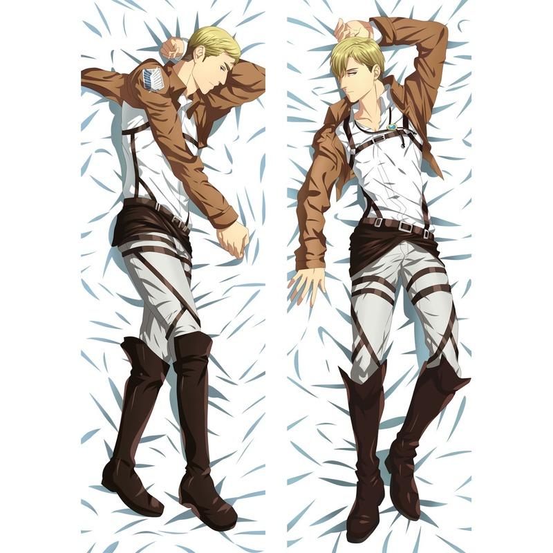 60x180 см аниме «Атака Титанов» косплей наволочка для тела Dakimakura чехол 2-сторонняя персиковая кожа обнимающая подушка для тела наволочка
60x180 см аниме «Атака Титанов» косплей наволочка для тела Dakimakura чехол 2-сторонняя персиковая кожа обнимающая подушка для тела наволочка