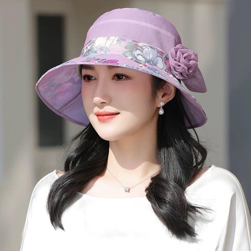 Hat Female Middle-Aged And Elderly Thin Bucket Hat Flower Pot Hat Spring Summer Mother Sun Hat Grandma Elderly Breathable Cool Hat M(56-58cm) світло-фіолетового кольору
Hat Female Middle-Aged And Elderly Thin Bucket Hat Flower Pot Hat Spring Summer Mother Sun Hat Grandma Elderly Breathable Cool Hat M(56-58cm) світло-фіолетового кольору