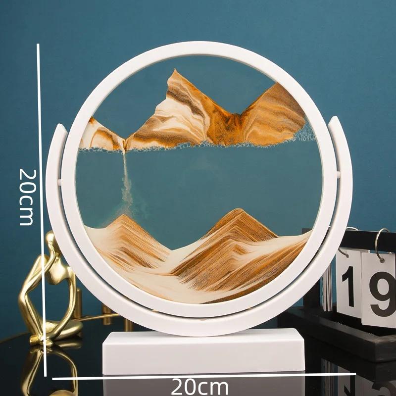 3D движущееся песочное искусство картина песочные часы круглые ручная работа стекло глубокий морской песчаный пейзаж зыбучие пески ремесло песочные часы украшение дома подарки
3D движущееся песочное искусство картина песочные часы круглые ручная работа стекло глубокий морской песчаный пейзаж зыбучие пески ремесло песочные часы украшение дома подарки