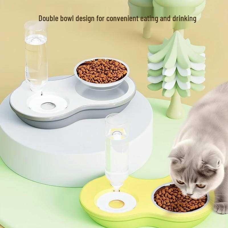 Dual Dog and Cat Bowl with Automatic Water Dispenser - Pet Food and Water Dish Starry Sky Gray - Standard Version PP
Dual Dog and Cat Bowl with Automatic Water Dispenser - Pet Food and Water Dish Starry Sky Gray - Standard Version PP