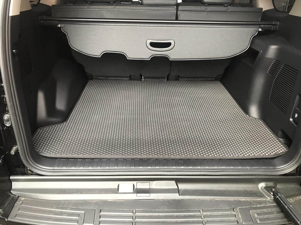 Килимок багажника 5 місний 2018-2025 (EVA, чорний) Elegance, Prestige, Premium, Comfort для Toyota Land Cruiser Prado 150
Килимок багажника 5 місний 2018-2025 (EVA, чорний) Elegance, Prestige, Premium, Comfort для Toyota Land Cruiser Prado 150