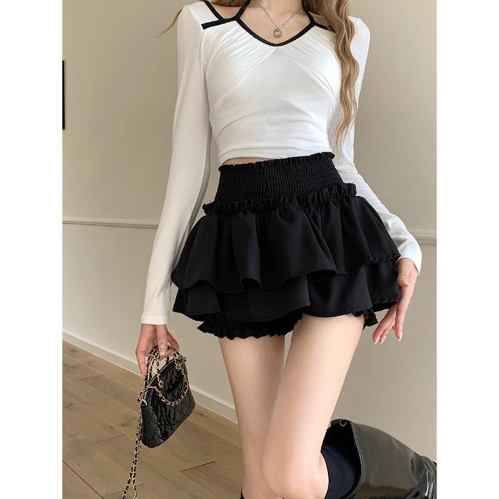 Ballet skirt women s spring Korean version of the new high-waisted and thin design sweet and spicy cake puffy skirt 2XL чорний
Ballet skirt women s spring Korean version of the new high-waisted and thin design sweet and spicy cake puffy skirt 2XL чорний