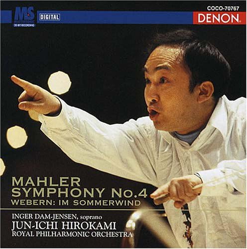 CD JUNICHI HIROKAMI INGER DAMMJENSEN Mahler Symphony No. 4 COCO70767 Nippon Columbia 2005 Japan ObiClassical Used
CD JUNICHI HIROKAMI INGER DAMMJENSEN Mahler Symphony No. 4 COCO70767 Nippon Columbia 2005 Japan ObiClassical Used