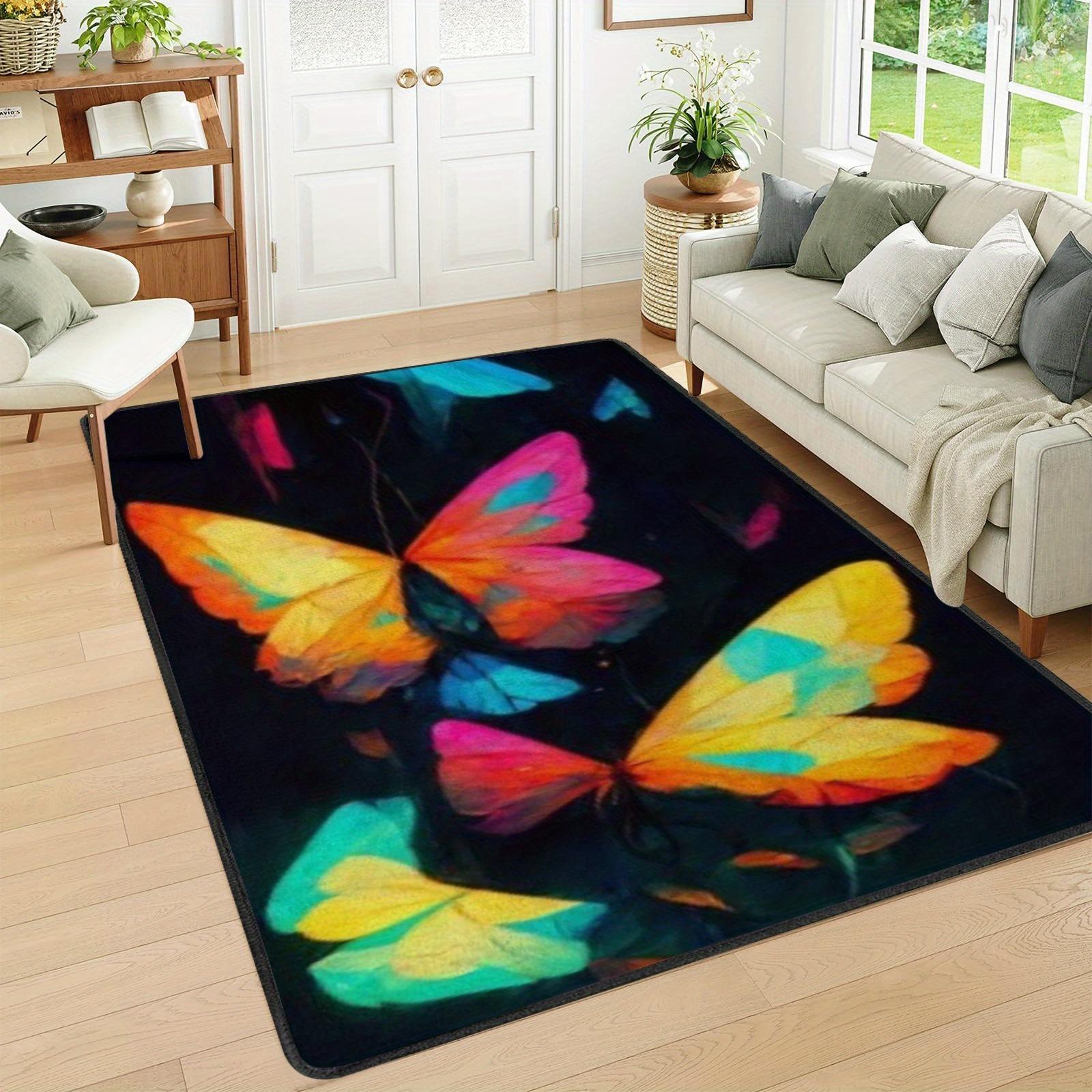 1PC Vibrant Butterfly Garden Kitchen Rug Non-Slip Door Mat Pop design Bathroom Rug Bath Mat Carpet for Home Sink Laundry Decor 40cm x 60cm
1PC Vibrant Butterfly Garden Kitchen Rug Non-Slip Door Mat Pop design Bathroom Rug Bath Mat Carpet for Home Sink Laundry Decor 40cm x 60cm