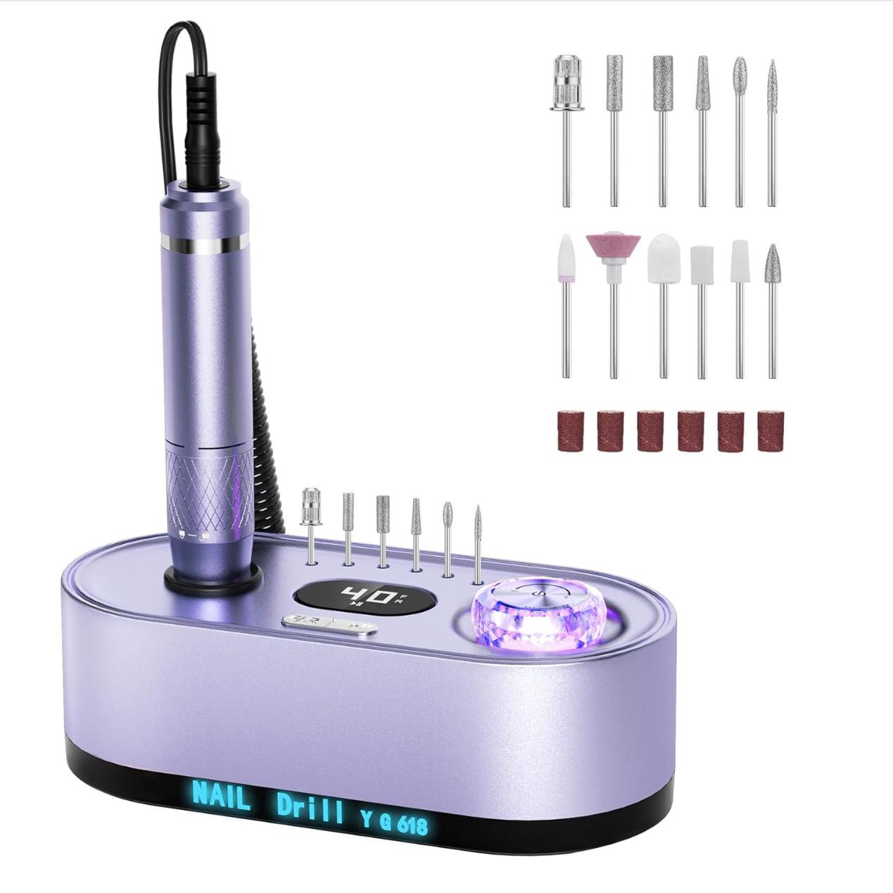 Nail Polish Machine Electric Nail Drill Polisher Pen Nail Art Tool For Acrylic Gel Removal Professional Salon Use Portable Lightweight US
Nail Polish Machine Electric Nail Drill Polisher Pen Nail Art Tool For Acrylic Gel Removal Professional Salon Use Portable Lightweight US
