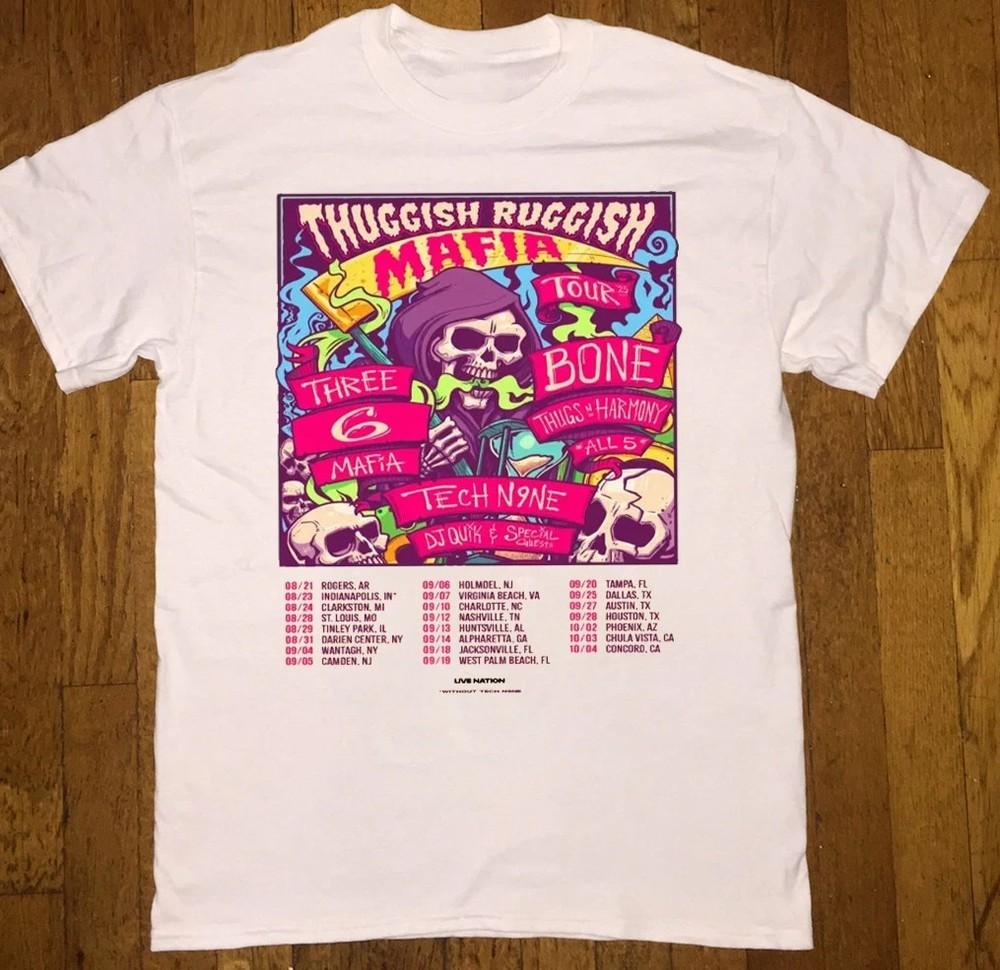 Three 6 Mafia Tour 2025 T Shirt White All Size reprint AN55106 Unisex T-Shirt S
Three 6 Mafia Tour 2025 T Shirt White All Size reprint AN55106 Unisex T-Shirt S