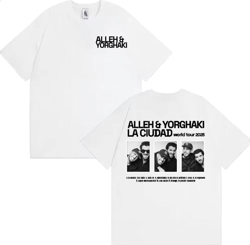 Alleh & Yorghaki La Ciudad Worid Tour 2025 Merch Tee Shirt Men s Clothing Harajuku Hip Hop Tshirt Vintage Comfort Cotton T-shirt S разноцветный
Alleh & Yorghaki La Ciudad Worid Tour 2025 Merch Tee Shirt Men s Clothing Harajuku Hip Hop Tshirt Vintage Comfort Cotton T-shirt S разноцветный