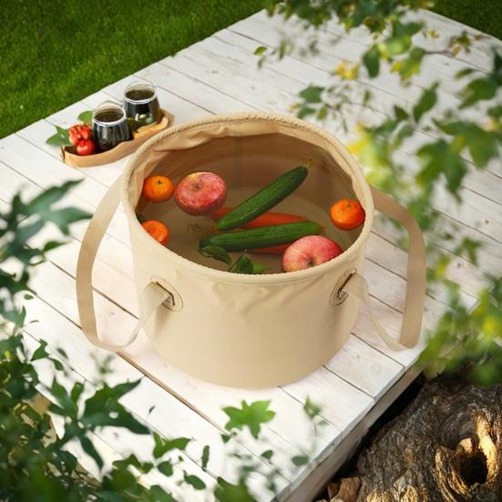 Collapsible Bucket Folding Water Container Portable Camp Wash Basin for Outdoor Traveling Hiking Fishing Car Washing Gardening хакі
Collapsible Bucket Folding Water Container Portable Camp Wash Basin for Outdoor Traveling Hiking Fishing Car Washing Gardening хакі