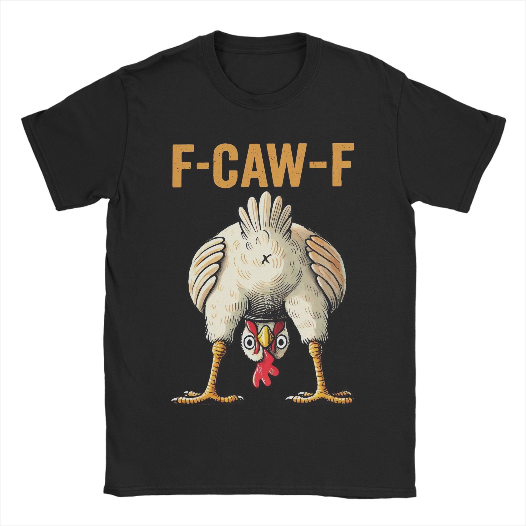 Men T-Shirt F-Caw-F Funny Chicken FCAWF Meme Funny Pure Cotton Tee Shirt Short Sleeve T Shirts Crewneck Clothes Summer XL
Men T-Shirt F-Caw-F Funny Chicken FCAWF Meme Funny Pure Cotton Tee Shirt Short Sleeve T Shirts Crewneck Clothes Summer XL