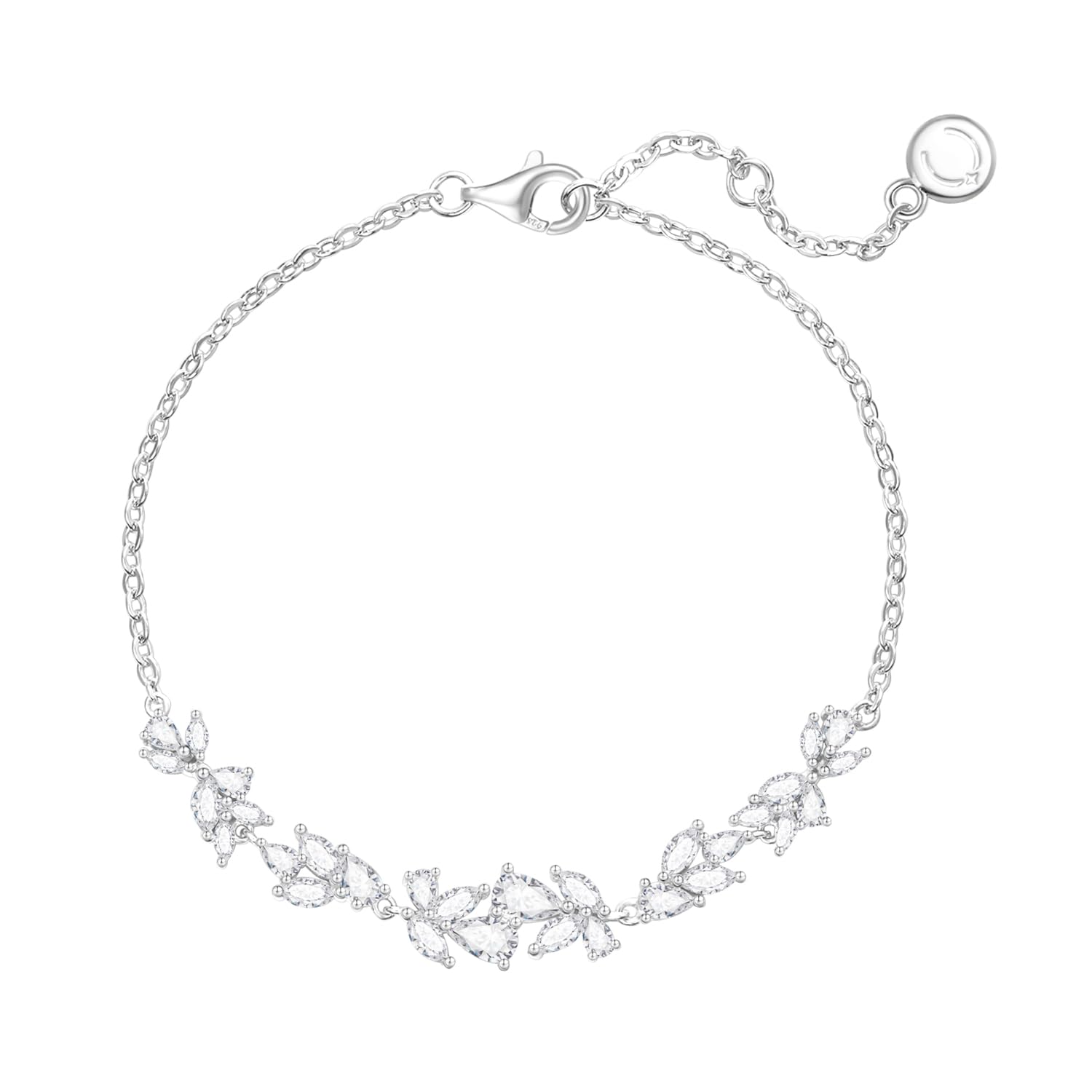 Bracelet Fuji Horizontal Line Flower Plant Tennis Bracelet Zirconia Glitter Silver Sterling Silver Jewelry Christmas Anniversary Birthday Present Gift
Bracelet Fuji Horizontal Line Flower Plant Tennis Bracelet Zirconia Glitter Silver Sterling Silver Jewelry Christmas Anniversary Birthday Present Gift