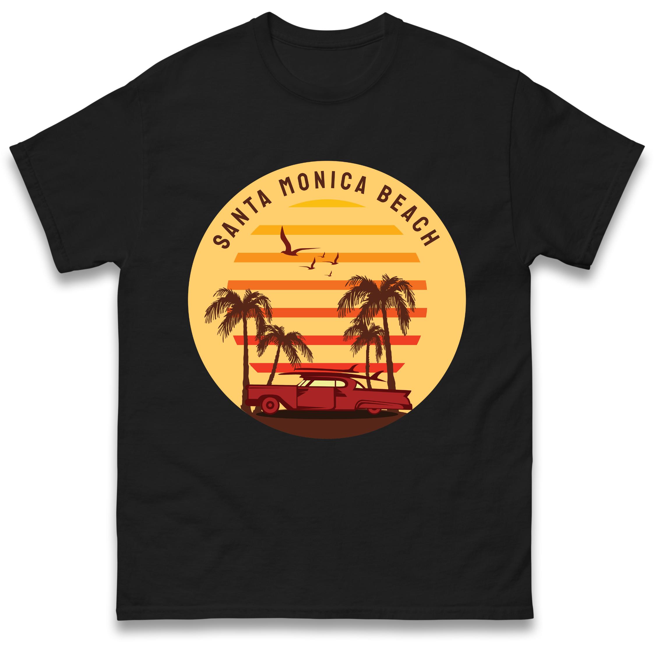 Santa Monica Beach T-Shirt Tshirt Mens Womens Tops Unisex Tees 100% Cotton 2XL
Santa Monica Beach T-Shirt Tshirt Mens Womens Tops Unisex Tees 100% Cotton 2XL