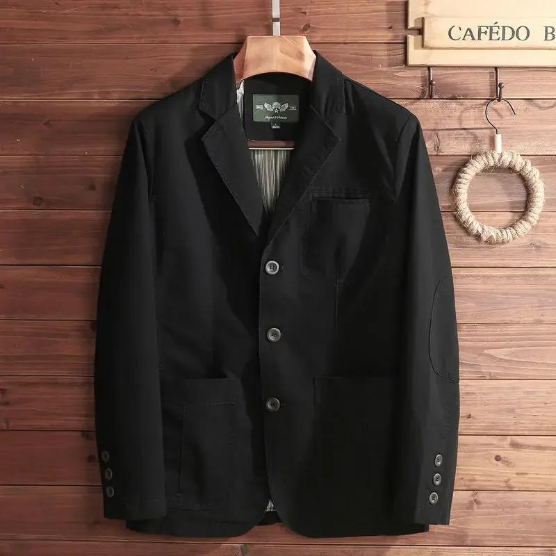 Plus Size Men s Jacket Elegant Gentleman Business Lapel Loose Casual Slim Fit Three Buttons Blazer XL чорний
Plus Size Men s Jacket Elegant Gentleman Business Lapel Loose Casual Slim Fit Three Buttons Blazer XL чорний