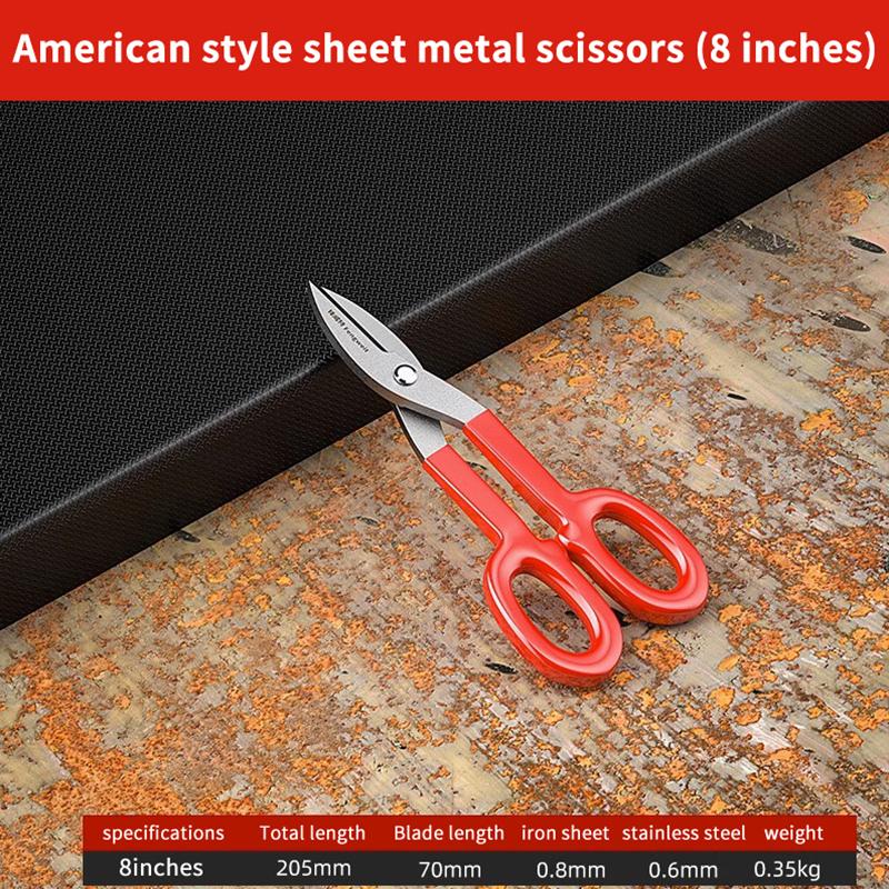 Профессиональные ножницы и ножницы по металлу из нержавеющей стали для резки металла, кожи и меди - Многонаправленный промышленный инструмент
Профессиональные ножницы и ножницы по металлу из нержавеющей стали для резки металла, кожи и меди - Многонаправленный промышленный инструмент