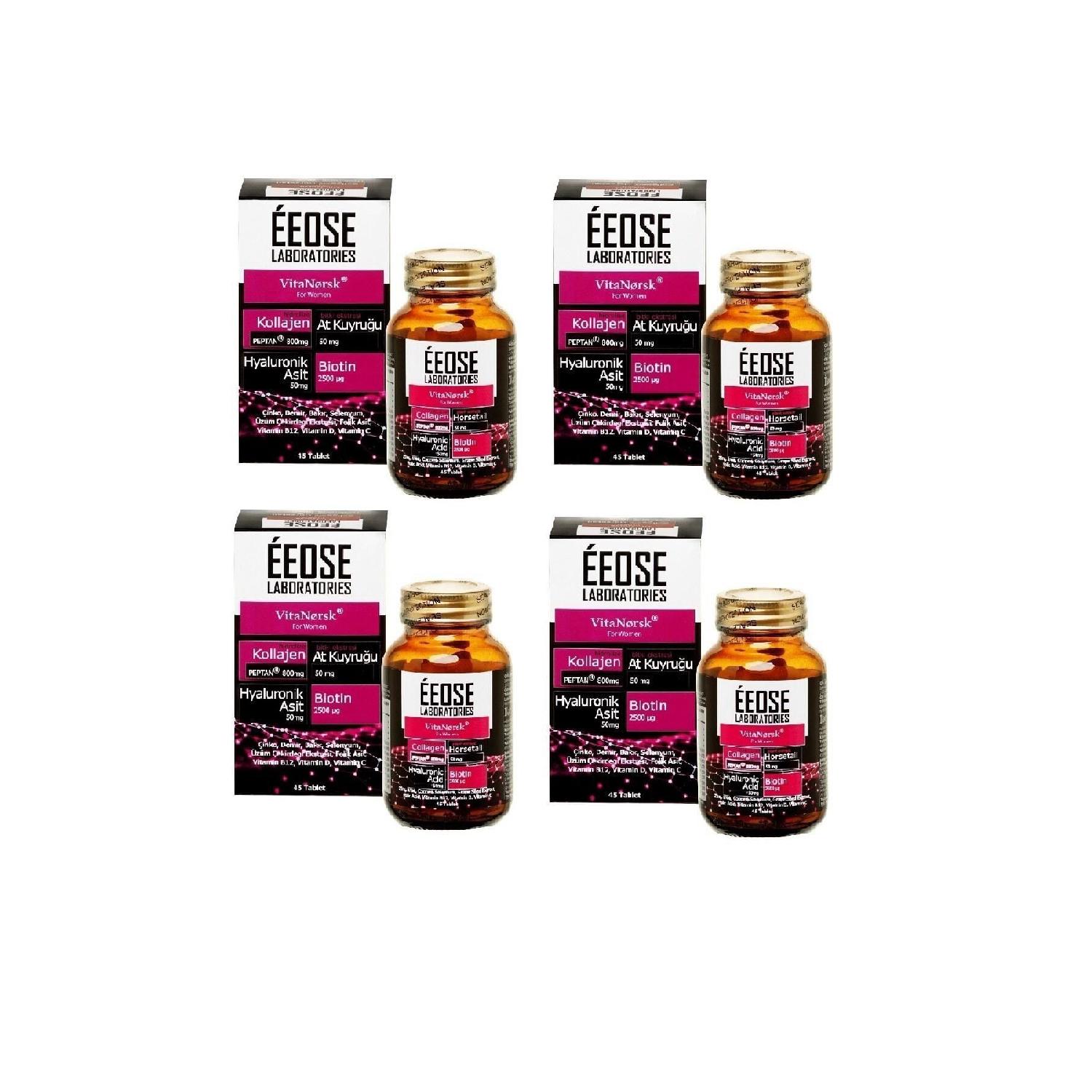 Collagen Tablet (collagen Hyaluronic Acid Scarf Biotin Vitamin C) 45 Tablets - 4 Pieces
Collagen Tablet (collagen Hyaluronic Acid Scarf Biotin Vitamin C) 45 Tablets - 4 Pieces