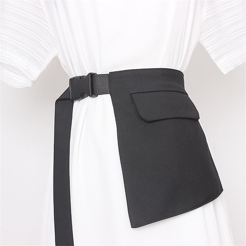 2025 Fashion Techwear Adjustable Buckle Corset Women Irregular Suit Fabric Single Pocket Apron Waist Belt Bag чорний
2025 Fashion Techwear Adjustable Buckle Corset Women Irregular Suit Fabric Single Pocket Apron Waist Belt Bag чорний