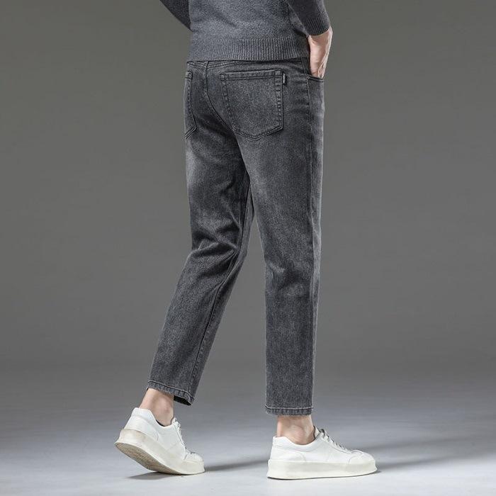 9-point Jeans for Men s New Autumn Wash Wear-resistant Stretch Straight Nine-point Trousers 28
9-point Jeans for Men s New Autumn Wash Wear-resistant Stretch Straight Nine-point Trousers 28