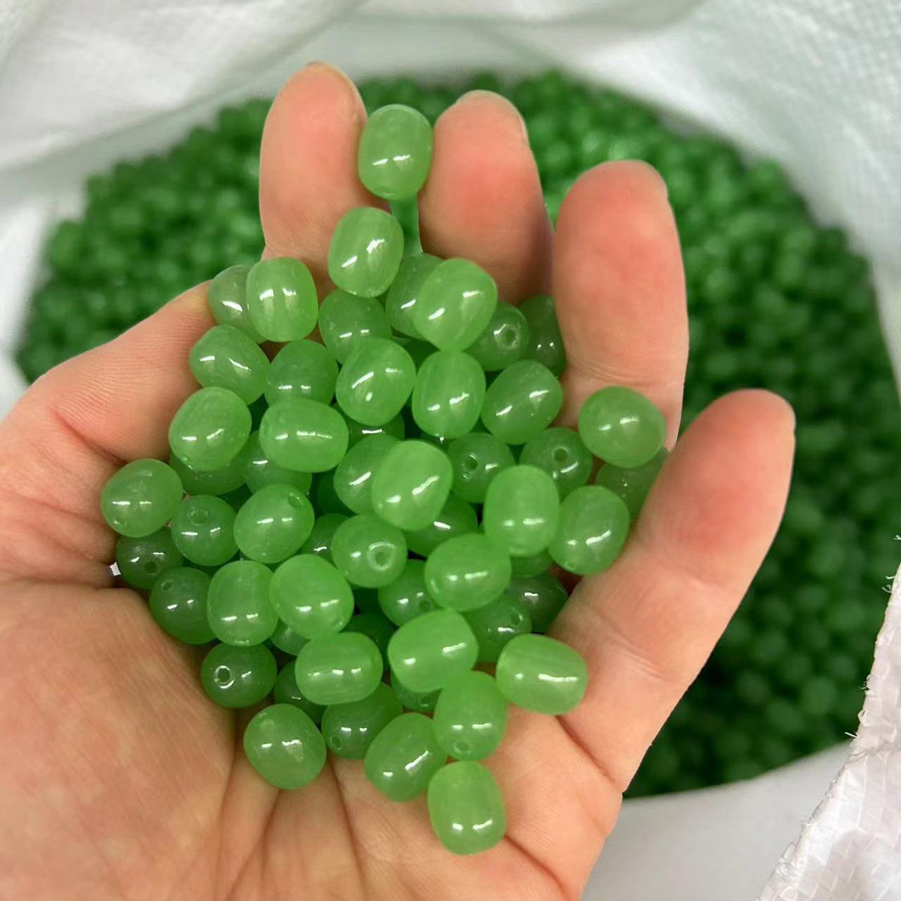 10x8 мм цилиндрические стеклянные фарфоровые бусины-бочонки с имитацией нефрита, разноцветные бусины в форме ююбы для самодельных украшений Approx. 38 pieces
10x8 мм цилиндрические стеклянные фарфоровые бусины-бочонки с имитацией нефрита, разноцветные бусины в форме ююбы для самодельных украшений Approx. 38 pieces