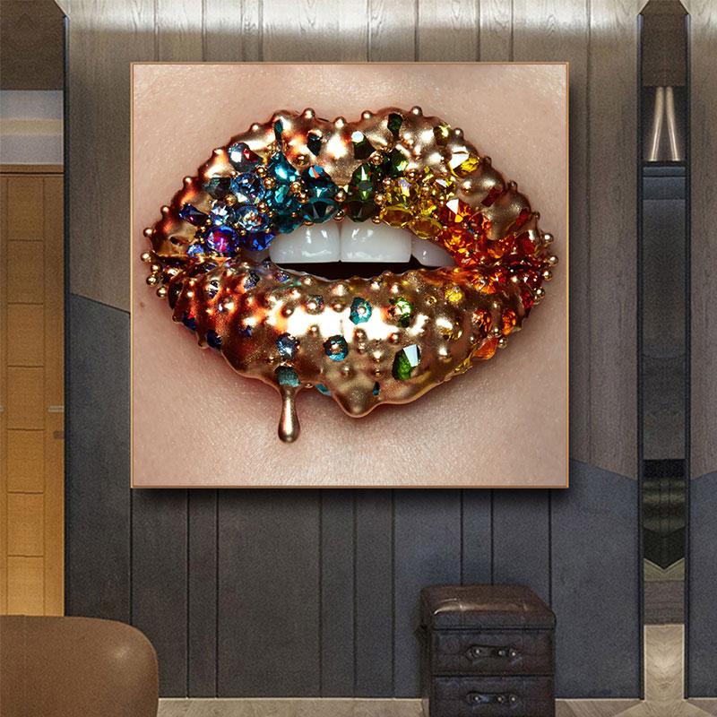 Розовое золото, тающие караты, сексуальные губы с лимоном и бриллиантами, монеты, постеры, принты, красочные губы, холст, картина, настенное искусство для гостиной 20x20cm No Framed
Розовое золото, тающие караты, сексуальные губы с лимоном и бриллиантами, монеты, постеры, принты, красочные губы, холст, картина, настенное искусство для гостиной 20x20cm No Framed