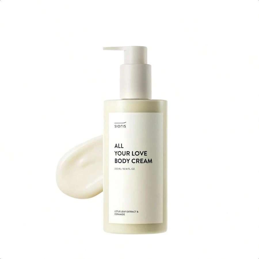 sioris All Your Love Body Cream 300ml/ Deep Moisturizing Revitalize Vitamin Body Cream For Dry And Sensitive Skin And Family Korean Skin Care
sioris All Your Love Body Cream 300ml/ Deep Moisturizing Revitalize Vitamin Body Cream For Dry And Sensitive Skin And Family Korean Skin Care
