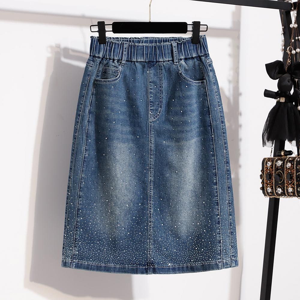 DIMANAF 2026 Summer Plus Size Women Skirts Elastic Waist Denim Solid Blue Oversize Lady Casual Cotton Long Skirts Beading XL темно-синий
DIMANAF 2026 Summer Plus Size Women Skirts Elastic Waist Denim Solid Blue Oversize Lady Casual Cotton Long Skirts Beading XL темно-синий