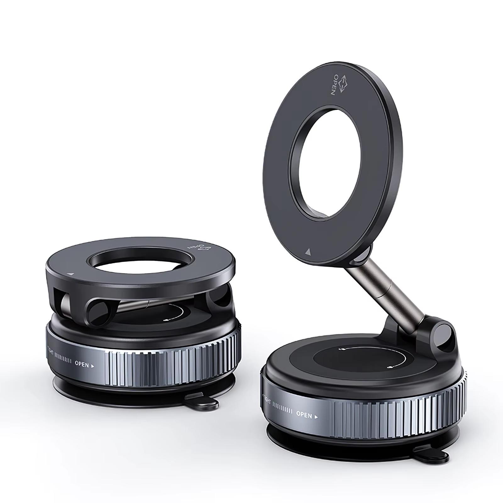 Car Mount Vacuum Magnetic Holder: Foldable Strong Suction, For iPhone 16/15/12-14, Live Streaming
Car Mount Vacuum Magnetic Holder: Foldable Strong Suction, For iPhone 16/15/12-14, Live Streaming