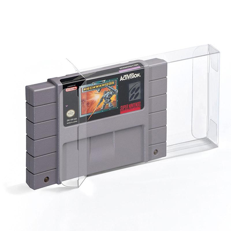 10Pcs Clear PET Plastic Box Protector Case Sleeves Cover For SNES N64 CIB
10Pcs Clear PET Plastic Box Protector Case Sleeves Cover For SNES N64 CIB