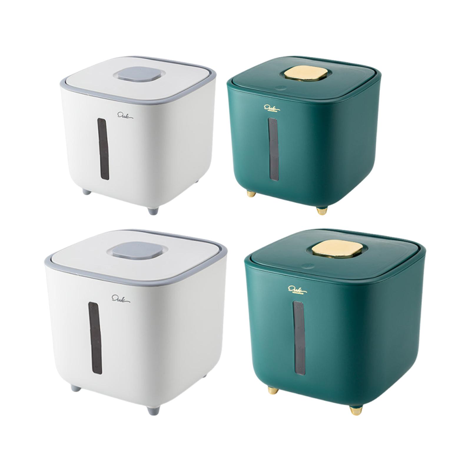 Rice Container Kitchen Organization Seal Storage Box for Home Pantry Kitchen White 5 KG
Rice Container Kitchen Organization Seal Storage Box for Home Pantry Kitchen White 5 KG