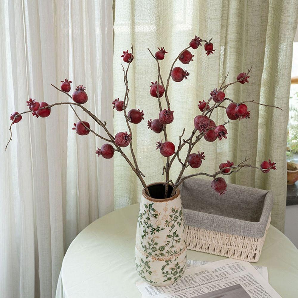 Realistic Artificial Pomegranate Branches 11 Fruit Fake Plants Outdoor Garden Decoration кавовий
Realistic Artificial Pomegranate Branches 11 Fruit Fake Plants Outdoor Garden Decoration кавовий