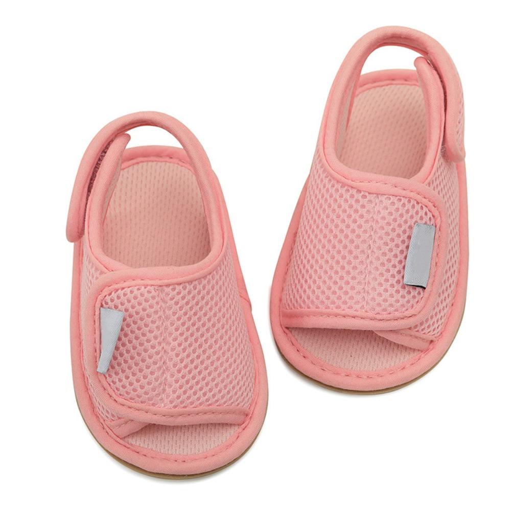 Rubber Sole Summer Sandals Breathable First Walker Shoes Soft Bottom Baby Sandals First Walkers розовый
Rubber Sole Summer Sandals Breathable First Walker Shoes Soft Bottom Baby Sandals First Walkers розовый
