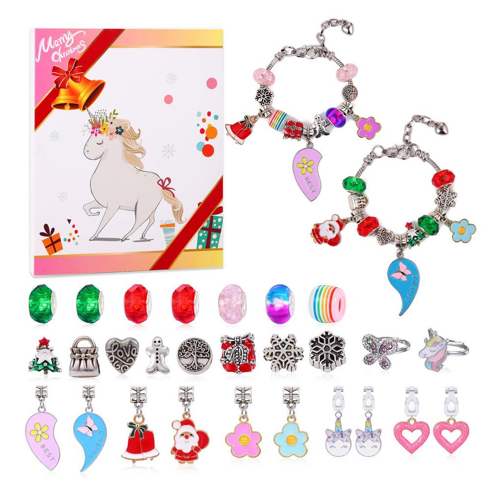 Unicorns Christmas Countdown Calendar Blind Box Set Countdown Calendar Advent Christmas CharmsBracelet Set Christmas Child Gift As Picture
Unicorns Christmas Countdown Calendar Blind Box Set Countdown Calendar Advent Christmas CharmsBracelet Set Christmas Child Gift As Picture