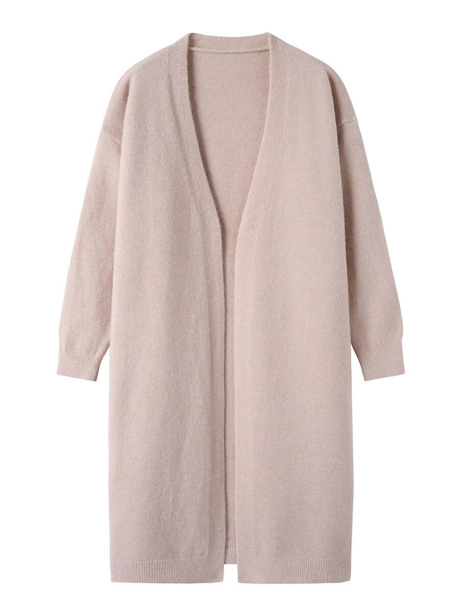 Весенний вязаный длинный кардиган для женщин, свитер, пальто, женская модная осенняя верхняя одежда, однотонная женская повседневная одежда C-256 One Size бежевый
Весенний вязаный длинный кардиган для женщин, свитер, пальто, женская модная осенняя верхняя одежда, однотонная женская повседневная одежда C-256 One Size бежевый