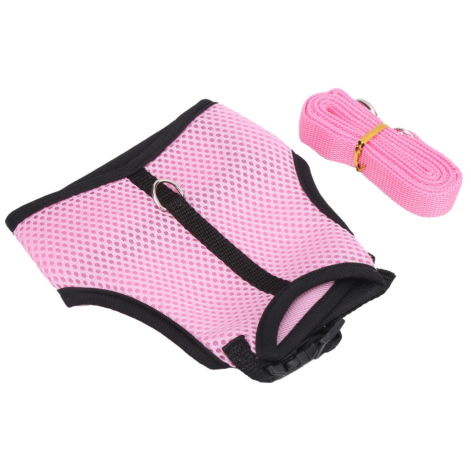 Pet Pink Mesh Traction Harness Chest Back with Leash for Rabbit Guinea Pig Pet SupplyM Pink M розовый
Pet Pink Mesh Traction Harness Chest Back with Leash for Rabbit Guinea Pig Pet SupplyM Pink M розовый